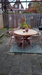 Ronde eettafel 130 cm, Huis en Inrichting, Tafels | Eettafels, Rond, Ophalen of Verzenden, Zo goed als nieuw, 100 tot 150 cm