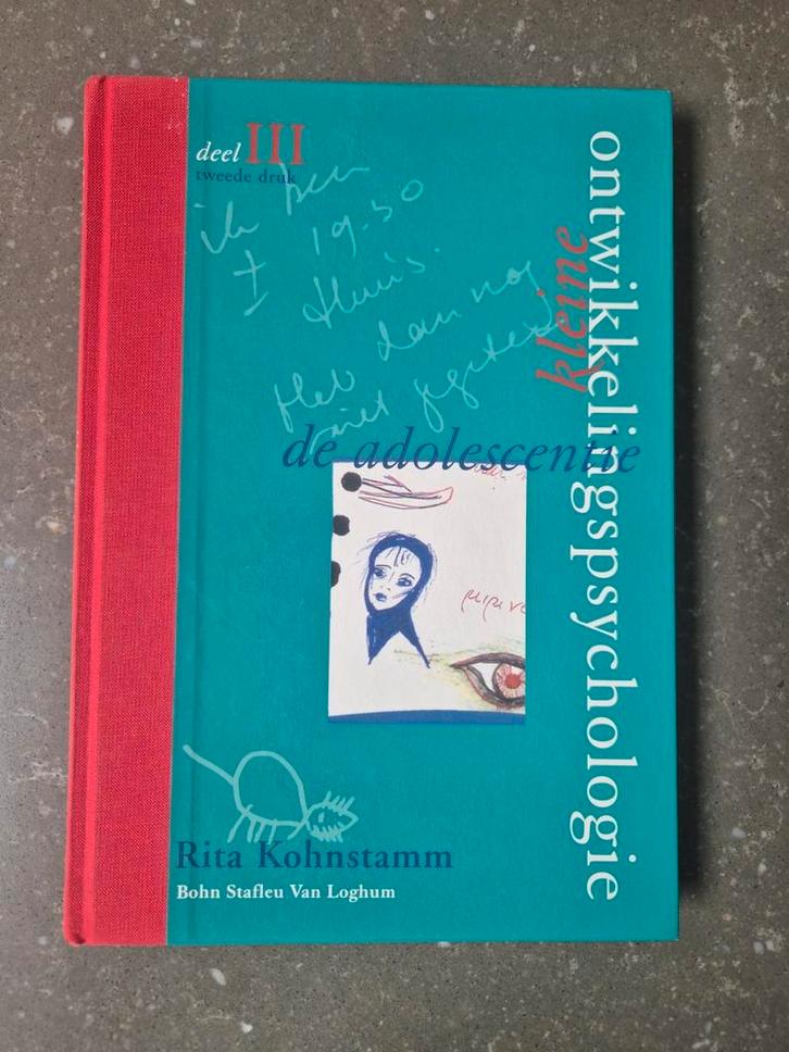 R. Kohnstamm - III De adolescentie, Boeken, Studieboeken en Cursussen, Zo goed als nieuw, HBO, Alpha, Ophalen of Verzenden