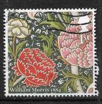 183-25 Engeland / William Morris 1884, Verzenden, Gestempeld