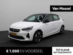 Opel Corsa-e Level 4 50 kWh | Navi | Parkeersensoren | LED |, Gebruikt, Wit, Origineel Nederlands, Blauw