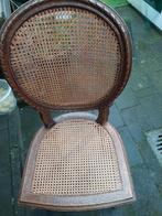 2 stuks antieke franse stoeltjes met riet, Antiek en Kunst, Antiek | Meubels | Stoelen en Banken, Ophalen