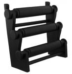 Houten armbanden display zwart - 20%, Ophalen of Verzenden, Nieuw, Overige typen