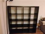 16 vaks expedit kallax open kast vakkenkast 4x4 zwart Ikea, Ophalen, 100 tot 150 cm, 5 laden of meer, 100 tot 150 cm