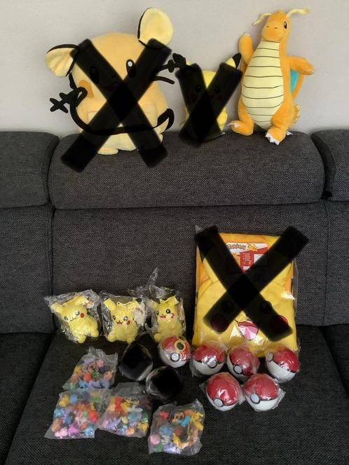 Leuke Pokemon spullen, knuffel bal Pikachu pokeball, Kinderen en Baby's, Speelgoed | Knuffels en Pluche, Nieuw, Overige typen