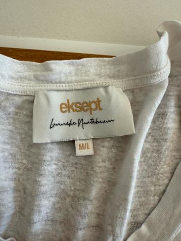Wit dames tshirt Lonneke Nooteboom by Shoeby beschikbaar voor biedingen