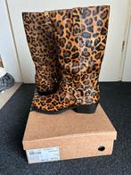 Sacha leren leopard boots maat 39 NIEUW, Kleding | Dames, Schoenen, Hoge laarzen, Bruin, Nieuw, Ophalen of Verzenden