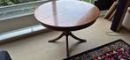 mahoniehouten ronde eettafel, Ophalen