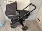 Dubatti One E5 Kinderwagen 2-in-1 - Black/Dark Brown - Black, Ophalen, Gebruikt, Overige merken, Verstelbare duwstang