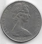 50  cent  1981  Nieuw  Zeeland. km. 37.1, Verzenden, Losse munt