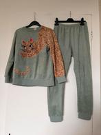 Hema fleece pyjama maat 146/152 poes, Nacht- of Onderkleding, Meisje, Ophalen of Verzenden, Zo goed als nieuw
