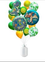 BalloonGaz Set - Cilinder 30 - Dino - 15 ballonnen, Ophalen of Verzenden, Zo goed als nieuw, Versiering, Verjaardag