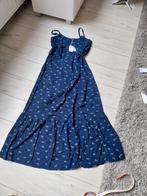 Nieuwe maxi lange zomerse jurk Esprit Xs S katoen, Maat 34 (XS) of kleiner, Blauw, Ophalen of Verzenden, Onder de knie