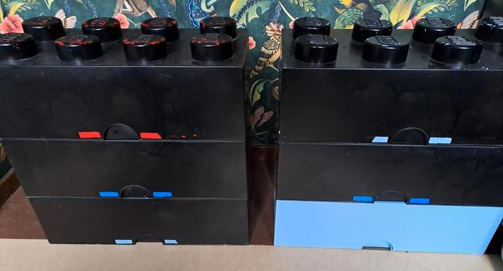 Opberg blokken, Huis en Inrichting, Kasten | Dressoirs, Gebruikt, 50 tot 100 cm, 25 tot 50 cm, Ophalen of Verzenden