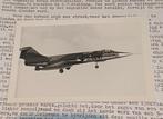 Oude foto Lockheed F-104 Starfighter Klu, Verzamelen, Ophalen of Verzenden, Gebruikt, Kaart, Foto of Prent