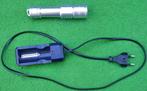 Oplaadbare Led duiklamp met polsband, Watersport en Boten, Duiken, Ophalen of Verzenden, Gebruikt, Duiklamp