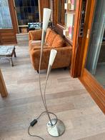 Elegante Staande Lamp met Twee Lichtpunten, Ophalen, Gebruikt, Glas, 150 tot 200 cm