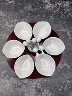 Te koop Nieuwe Tapas schaaltjes set met prikkers, Huis en Inrichting, Ophalen of Verzenden, Nieuw, Overige materialen, Los bestek