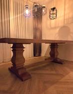 Rofra Kloostertafel Eettafel met Massieve Poten, Ophalen, 100 tot 150 cm, 200 cm of meer, Kloostertafel