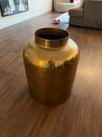 Grote gouden vaas/pot, Huis en Inrichting, Woonaccessoires | Vazen, Ophalen, Overige materialen, Overige kleuren, 50 tot 75 cm