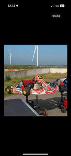 Iame kart 125 cc automaat + veel onderdelen, Sport en Fitness, Karting, Ophalen, Zo goed als nieuw, Kart