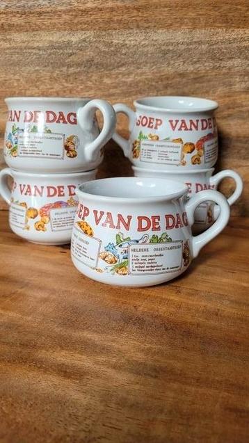 Soep van de dag soepkommen  beschikbaar voor biedingen