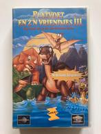 PLATVOET EN ZIJN VRIENDJES 3 (VHS), Alle leeftijden, Ophalen of Verzenden, Zo goed als nieuw