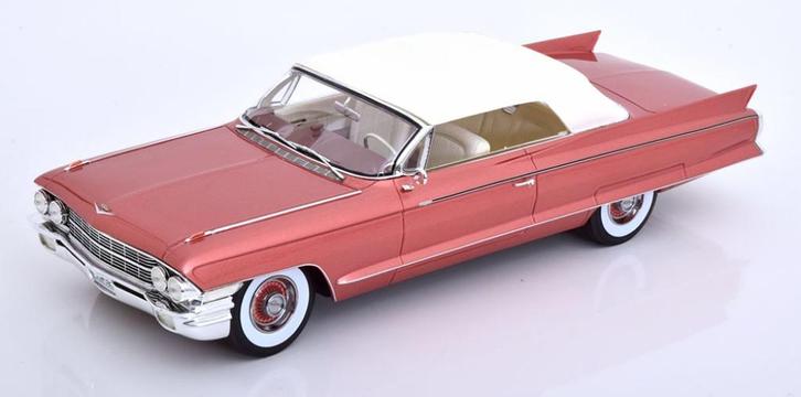 Cadillac Eldorado Biarritz 1962, 1/18, Mitica, Hobby en Vrije tijd, Modelauto's | 1:18, Nieuw, Overige merken, Ophalen of Verzenden