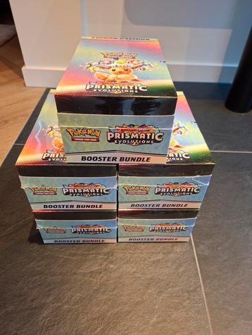 Pokemon Prismatic Evolutions Booster Bundle Display Sealed beschikbaar voor biedingen