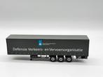 TEKNO KRONE DEFENSIE LEGER TRAILER + laadklep, Hobby en Vrije tijd, Modelauto's | 1:50, ., Nieuw, ., Ophalen of Verzenden