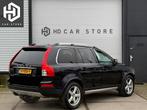 Volvo XC90 3.2 Kinetic Leder Memory Open dak Trekhaak, Auto's, Volvo, Gebruikt, Zwart, 2117 kg, 7 stoelen