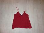 bordeauxrode damestop van ZARA, maat M, Kleding | Dames, Tops, Ophalen of Verzenden, Gedragen, Maat 38/40 (M), Zonder mouw