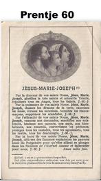 Bp60 prentje jesus maria jozef, Verzamelen, Ophalen of Verzenden, Zo goed als nieuw, Kaart of Prent