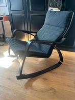 IKEA POÄNG Rocking chair Black, Huis en Inrichting, Fauteuils, Overige materialen, 75 tot 100 cm, Ophalen of Verzenden, Zo goed als nieuw