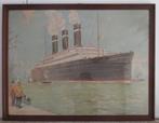 originele litho van de Belgenland Red Star Line Cassiers, Antiek en Kunst, Ophalen