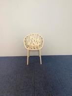 4 x Design vergaderstoel Vitra Vegetal (stapelbaar) - wit, Ophalen, Kunststof, Gebruikt, Wit
