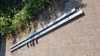 Rails schuifdeur zware uitvoering totaal 518cm lang, Ophalen, Binnendeur, Zo goed als nieuw, Schuifdeur