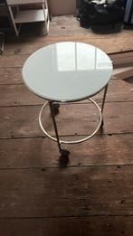 Tafeltje op wielen, 45 tot 60 cm, Minder dan 55 cm, Gebruikt, Rond