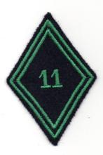Mouwembleem 11 RC, Verzamelen, Verzenden, Landmacht, Overige gebieden, Embleem of Badge