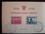 Litouwen 1939 Anniversary Republic, Ophalen of Verzenden, Overige landen, Gestempeld