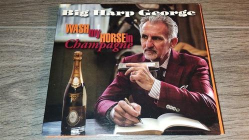 Big Harp George ‎- Wash My Horse In Champagne., Cd's en Dvd's, Cd's | Jazz en Blues, Zo goed als nieuw, Blues, 1980 tot heden