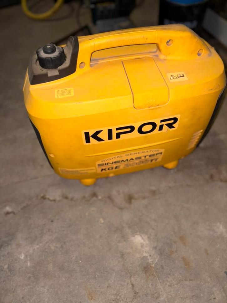 Kipor KGE 2000Ti Sinemaster Generator - Zo goed als nieuw!, Doe-het-zelf en Verbouw, Gereedschap | Machine-onderdelen en Toebehoren