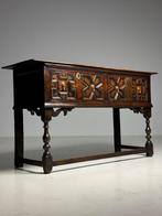 Engelse Dresser sidetable 17e eeuw, Ophalen