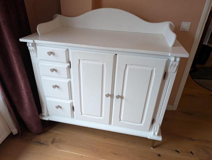 Commode vintage grenen, Kinderen en Baby's, Kinderkamer | Commodes en Kasten, Gebruikt, Commode, 90 tot 105 cm, 100 cm of meer