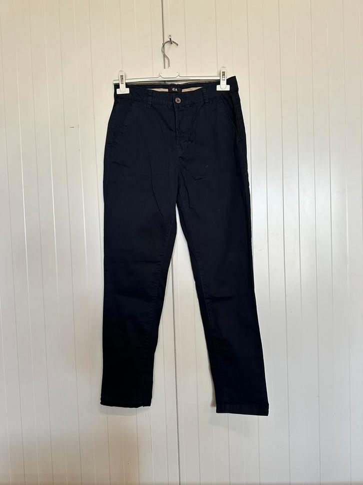 Donker blauwe dames broek maat s, Kleding | Dames, Broeken en Pantalons, Zo goed als nieuw, Maat 36 (S), Blauw, Lang, Ophalen of Verzenden