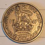 One shilling Koning George VI 1947, Postzegels en Munten, Ophalen of Verzenden, Losse munt, Overige landen
