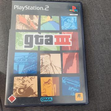 GTA III - PlayStation 2 - Goede Staat beschikbaar voor biedingen