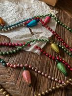 #kerst kerstslinger quirlander met lampions, Diversen, Kerst, Gebruikt, T, Ophalen of Verzenden, N