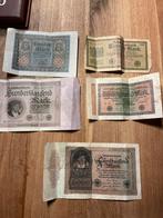 Oude Duitse Bankbiljetten - Inflatie Jaren '20, Postzegels en Munten, Bankbiljetten | Nederland, Ophalen of Verzenden, Los biljet