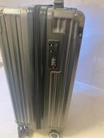 Koffer met slot en wieltjes, Sieraden, Tassen en Uiterlijk, Koffers, Gebruikt, 50 tot 60 cm, Hard kunststof, Slot