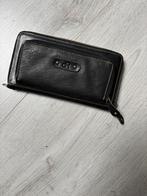 Zwarte leren portemonnee, Overige merken, Zwart, Ophalen of Verzenden, Zo goed als nieuw